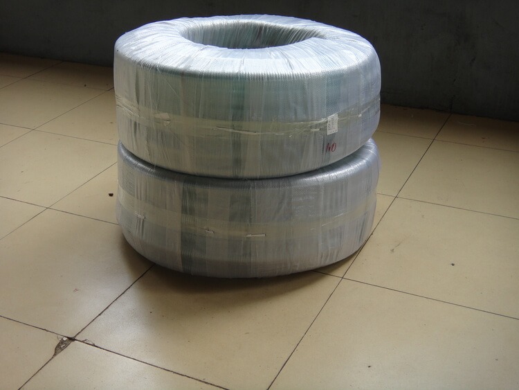 Packaging of PVC steel wire pipe