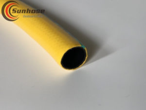 Yellow-PVC-garden-tube