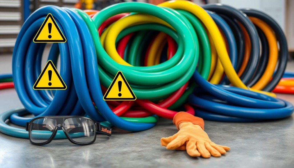 safety considerations for air hoses